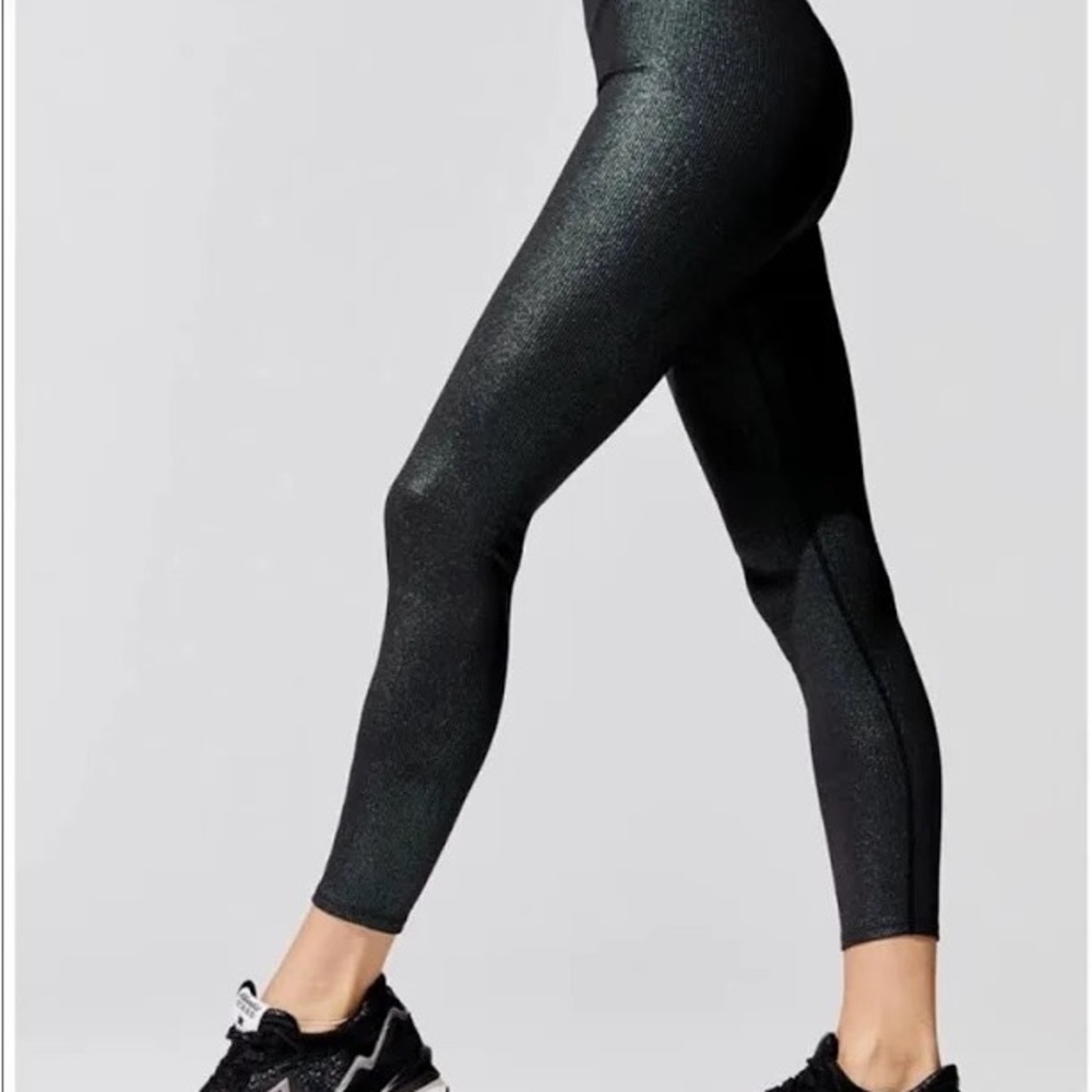 Carbon38 Black Iridescent Legging | Size M